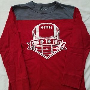 Long sleeve football shirt